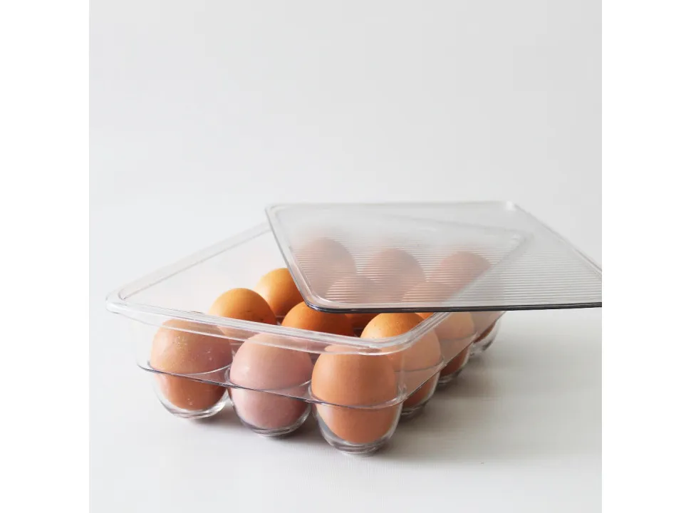 Porta huevos plástico 23,1 cm