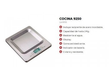 Balanza Electronica de Cocina