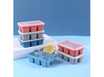 Mini cubetera con tapa (6 cubitos)