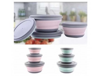 Bowl Plegable Set X 3