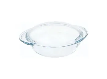 Bowl Redondo Con Vidrio Templado X24Cm