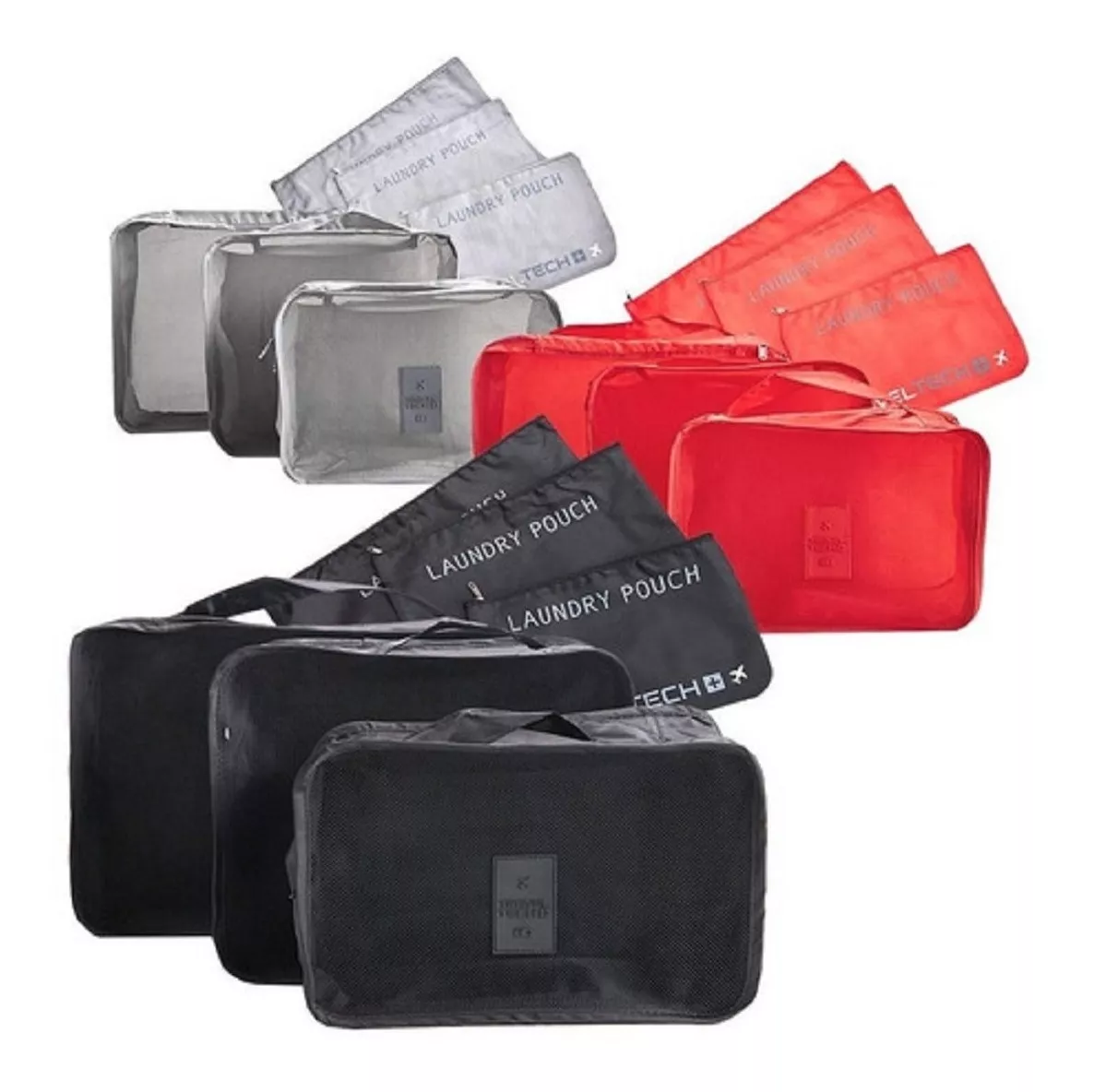Bolsas Organizadoras De Ropa X6 Para Valijas