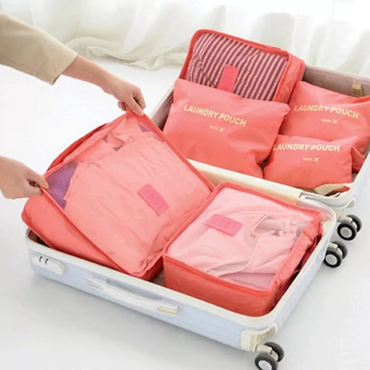 Bolsas Organizadoras De Ropa X6 Para Valijas