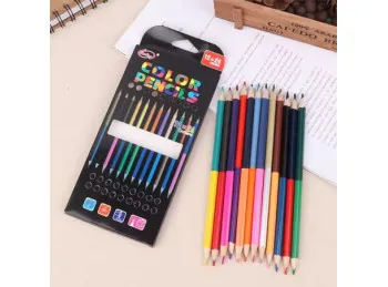 Lápices De Colores Doble Punta Set X 12