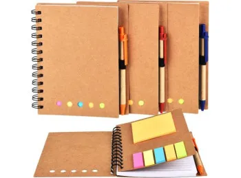 Cuaderno Anotador Con Lapicera Y Accesorios