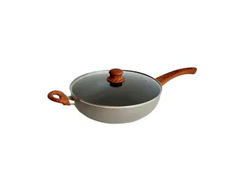Wok Carol antiadherente con tapa