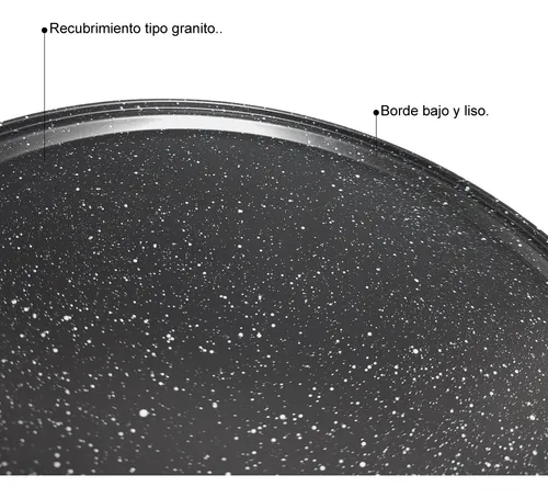 Molde para pizza granito 32,2 cm