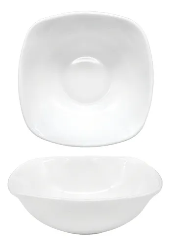 Bowl cuadrado vidrio opal 15 cm