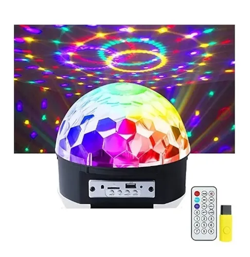 Media esfera luminaria Led