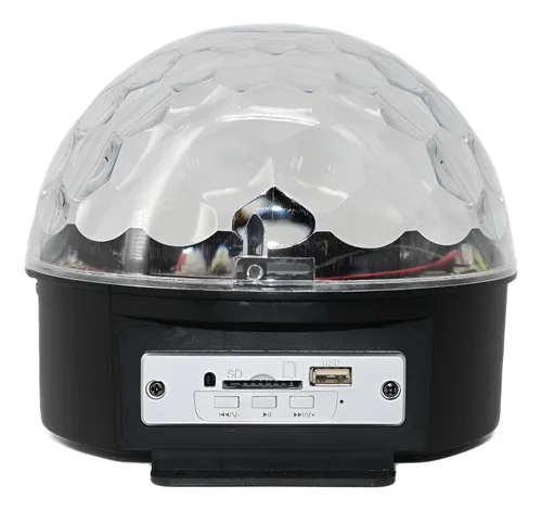 Media esfera luminaria Led