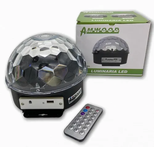 Media esfera luminaria Led