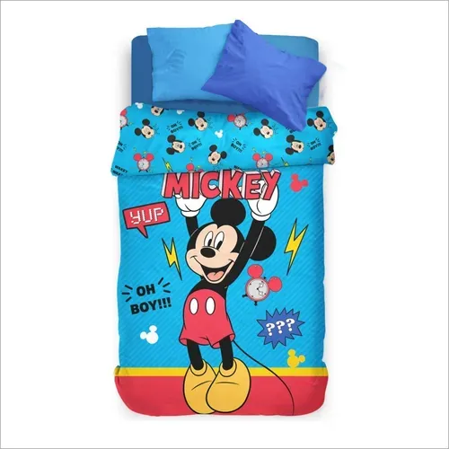 Acolchado reversible Mickey Mouse 1 1/2
