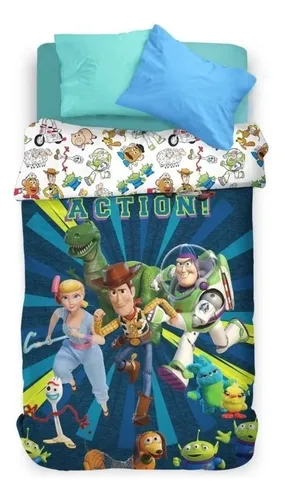 Acolchado reversible Toy Story 1 1/2