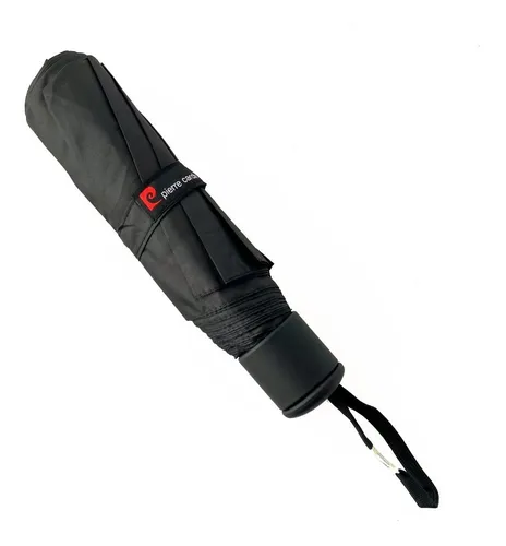 Paraguas plegable negro