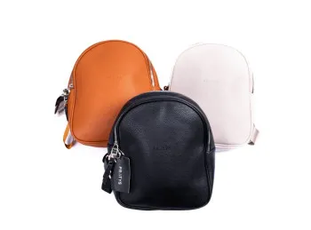 Mochila Simil Cuero